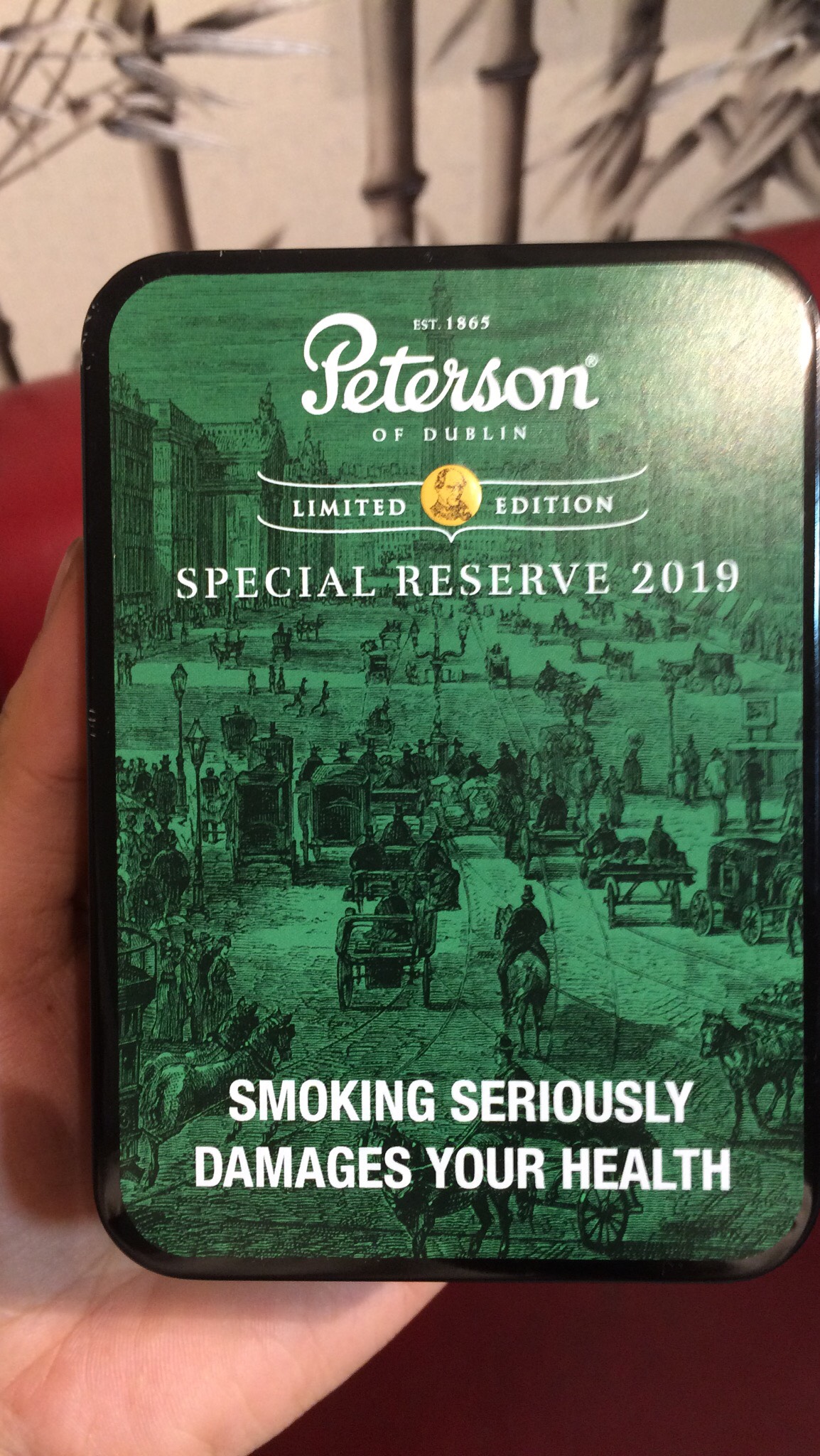 Thuốc Tẩu Hộp Peterson – Special Reserve 2019 